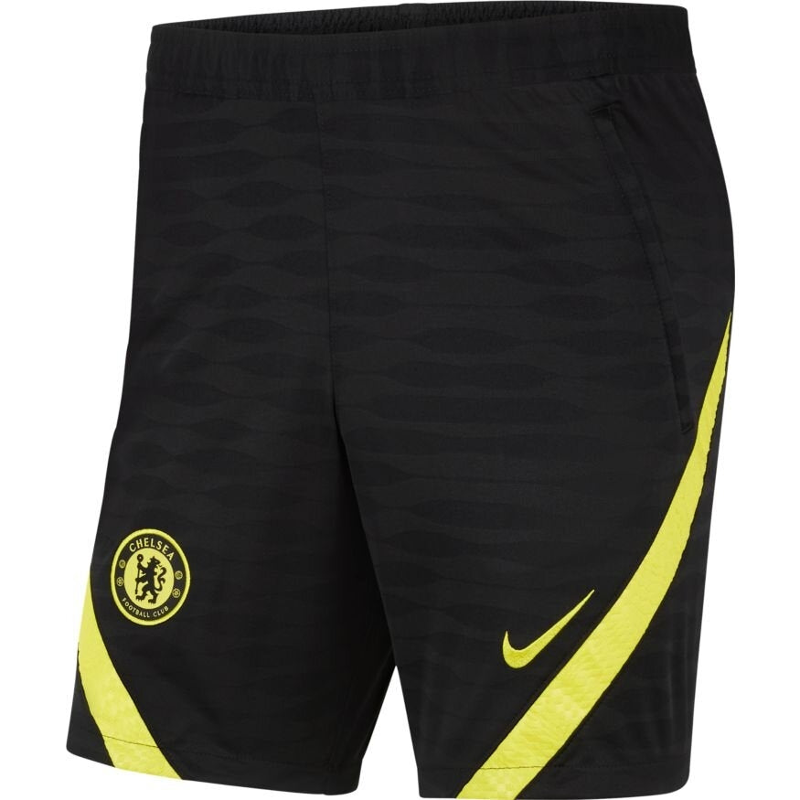 Short d'entrainement Chelsea 2021/2022 - Noir/Jaune