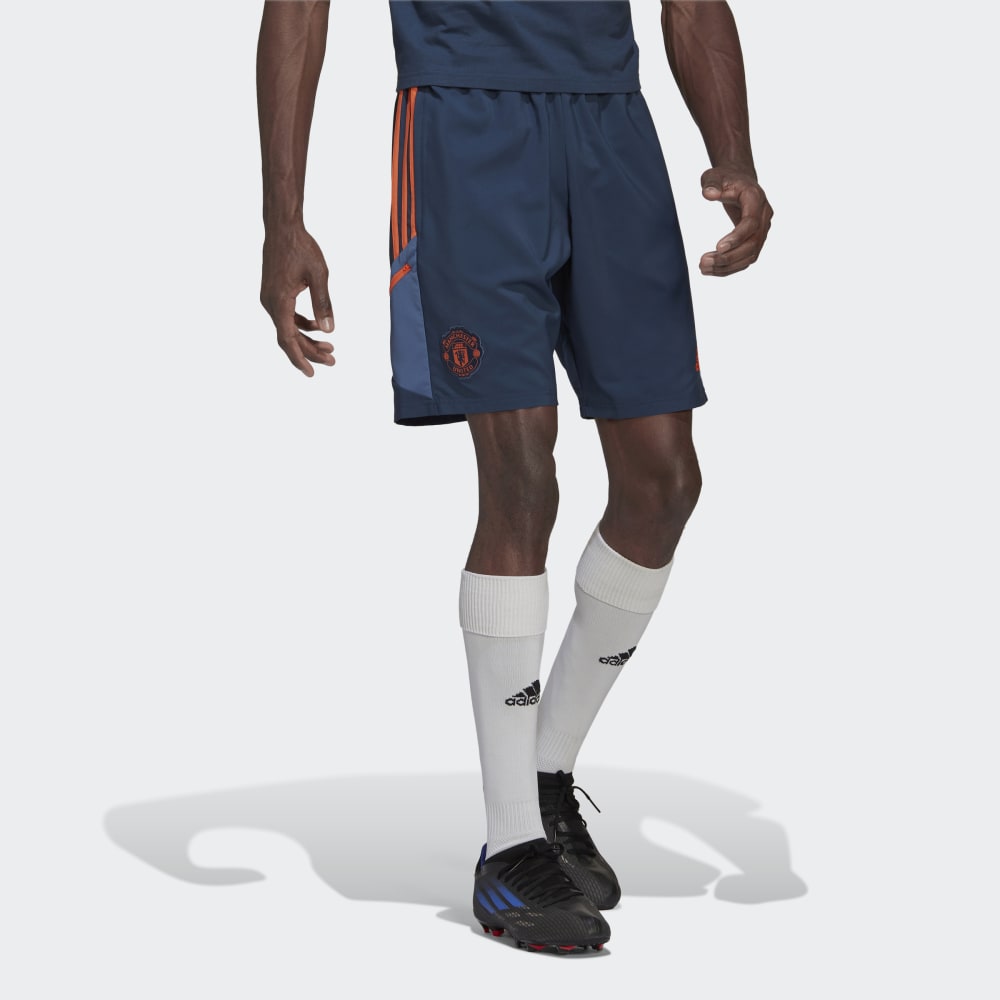 Short d'entrainement Manchester United Condivo 2022/2023 - Bleu/Orange