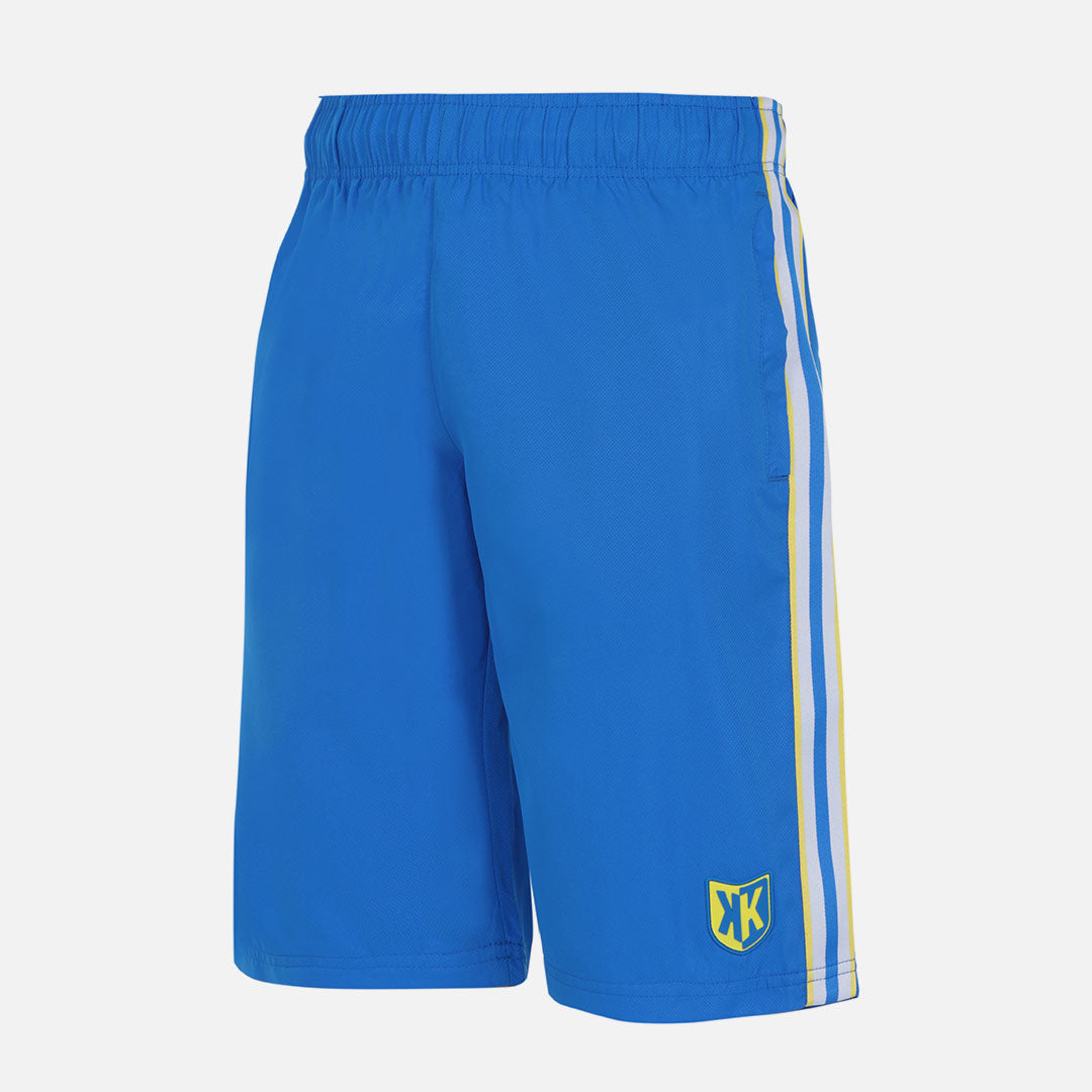 DESIGN - Pantaloncini Bermuda Eleganti Oversize Blu Navy Con Pieghe Sul Davanti DESIGN - Pantaloncini Bermuda Eleganti Oversize Blu Navy Con Pieghe Sul Davanti
