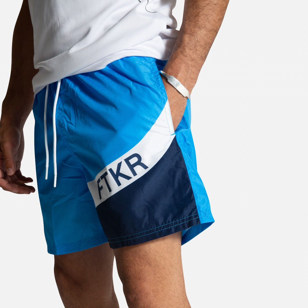 FK Basic Swimsuit - Sky/Navy