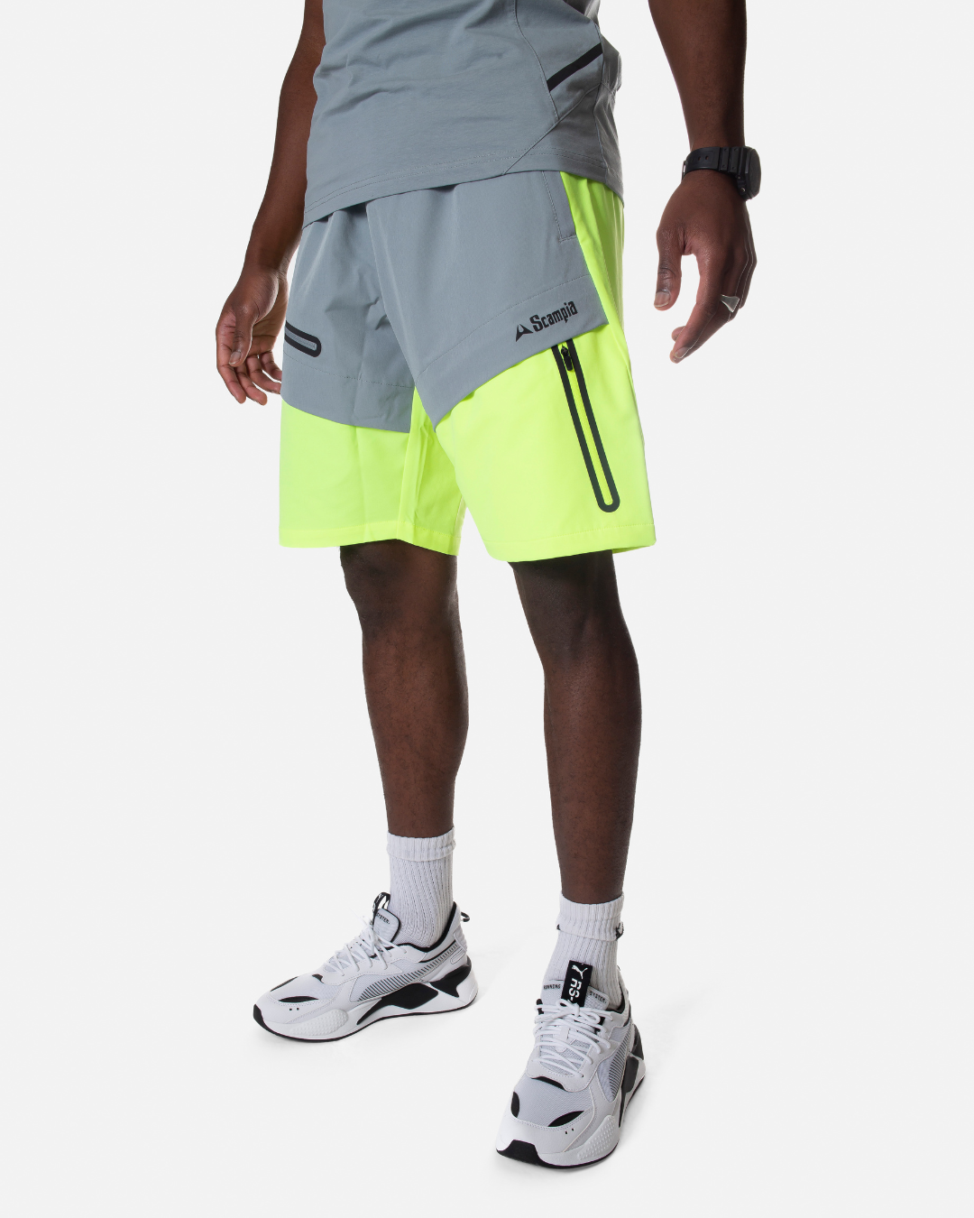Pantaloncini Scampia Scalare - Menta/Nero - Footkorner - Footkorner