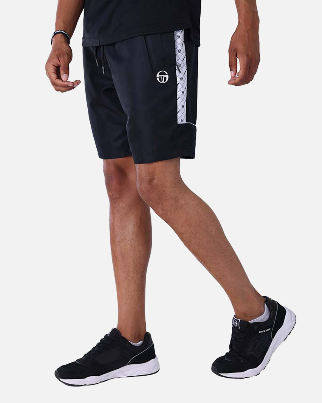 Shorts Sergio Tacchini Diamante - Schwarz