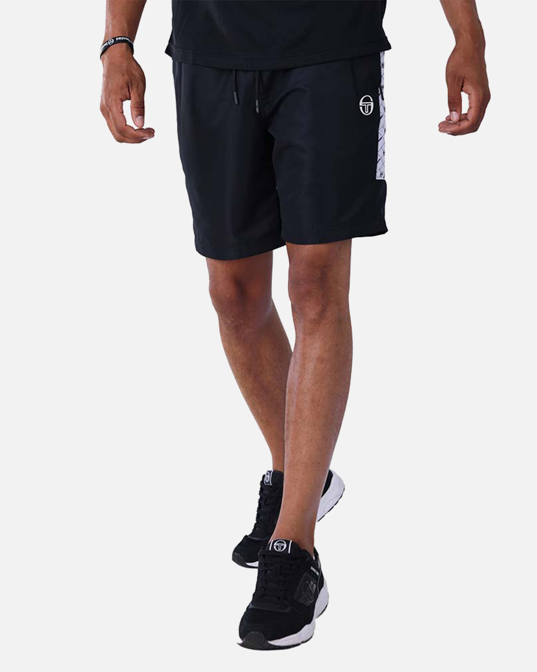 Shorts Sergio Tacchini Diamante - Schwarz