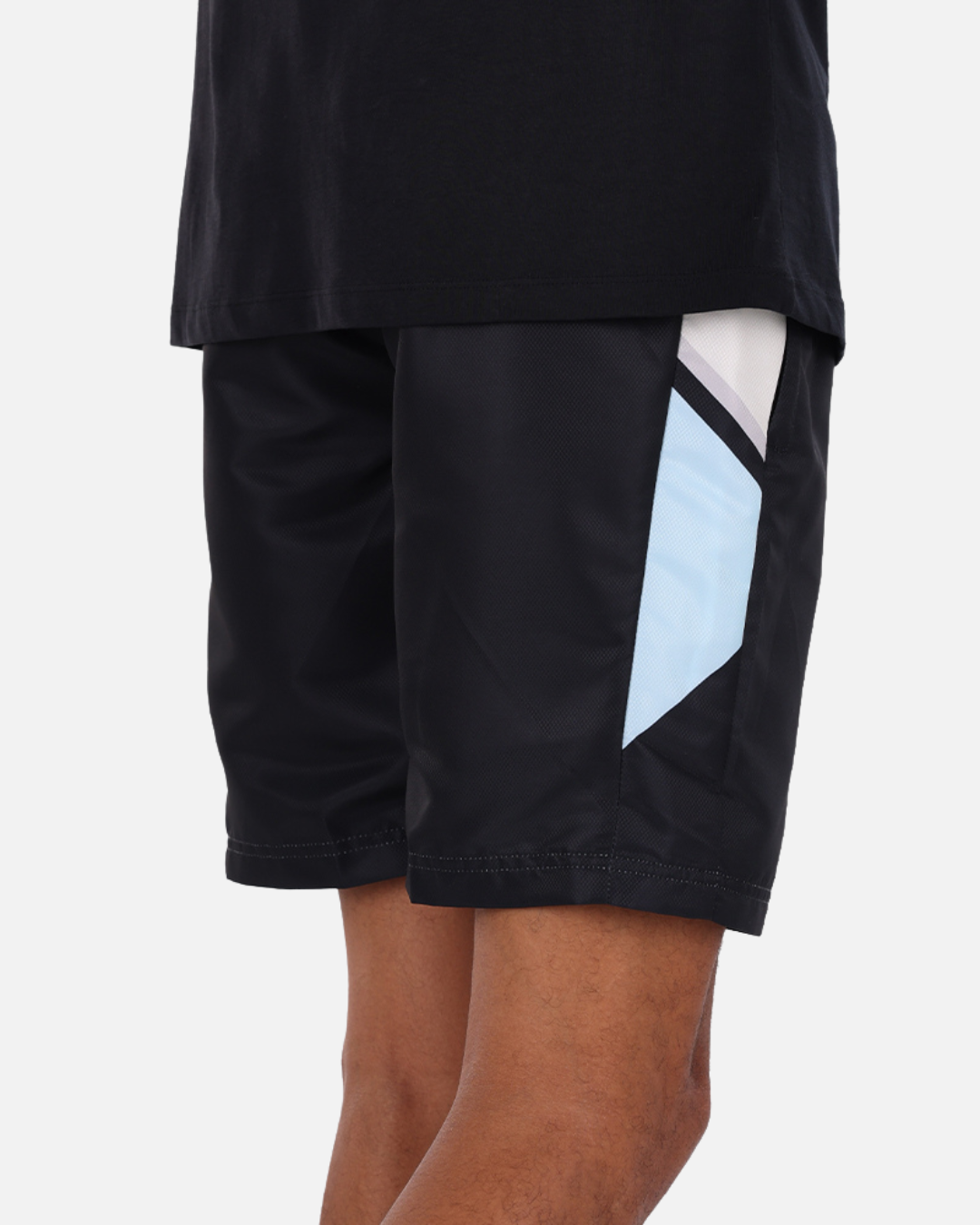 Sergio Tacchini Scaleno Shorts - Black/Blue/White