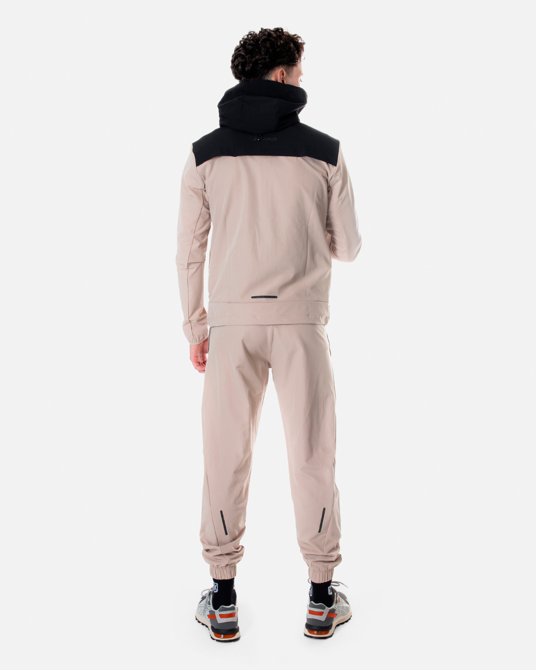 Scampia Scalare Tracksuit - Beige/Black