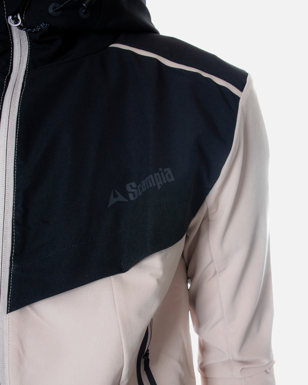 Scampia Scalare Tracksuit - Beige/Black