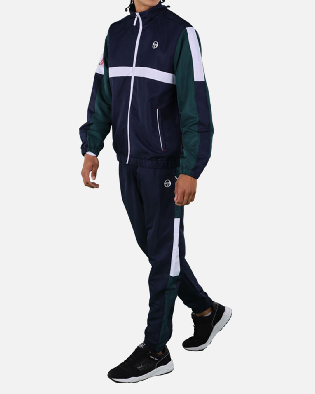 Survêtement Sergio Tacchini Ginnico - Bleu/Blanc/Vert