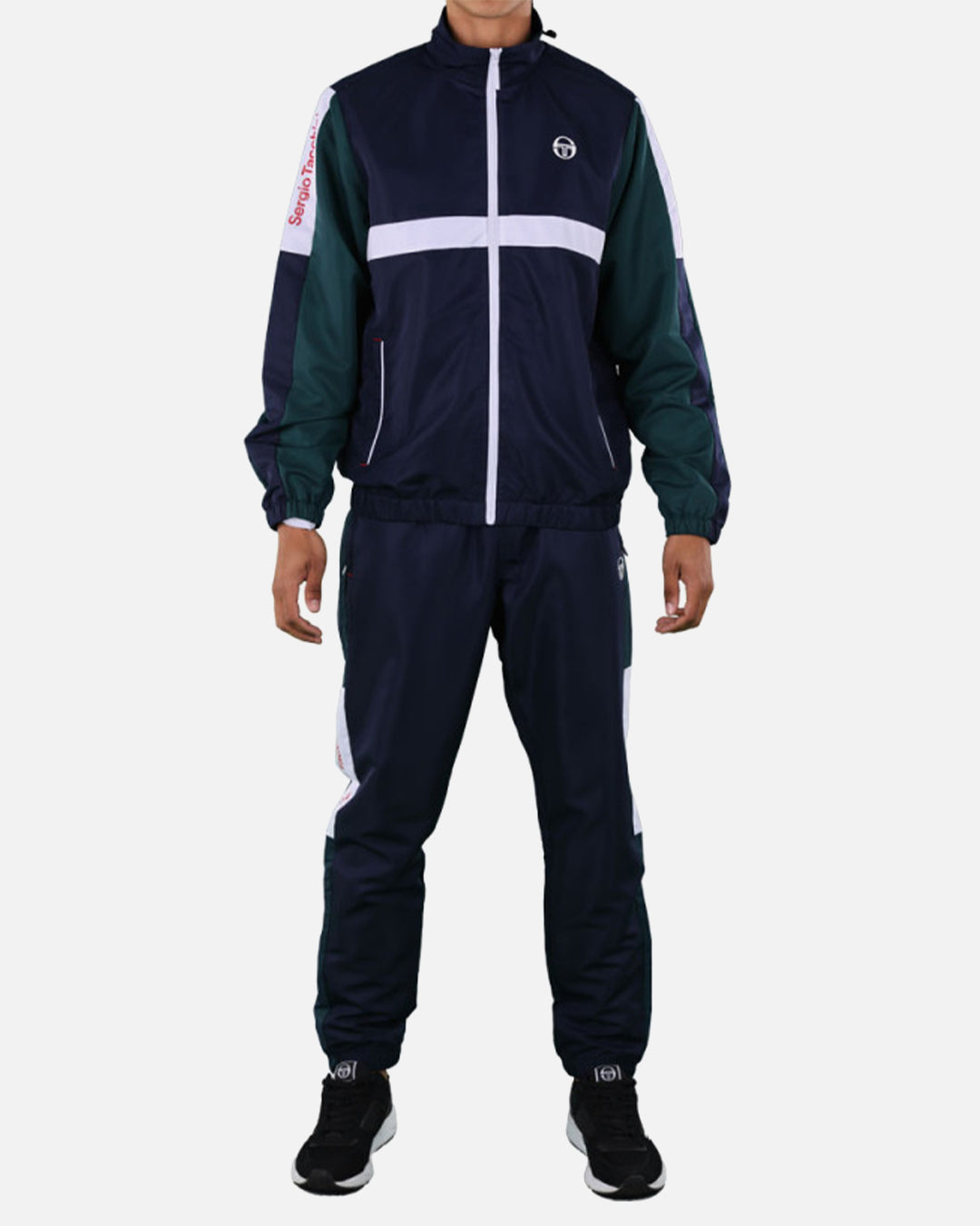 Survêtement Sergio Tacchini Ginnico - Bleu/Blanc/Vert