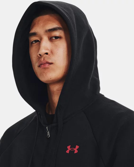 Tuta Under Armour Rival Fleece - Nera/Rossa