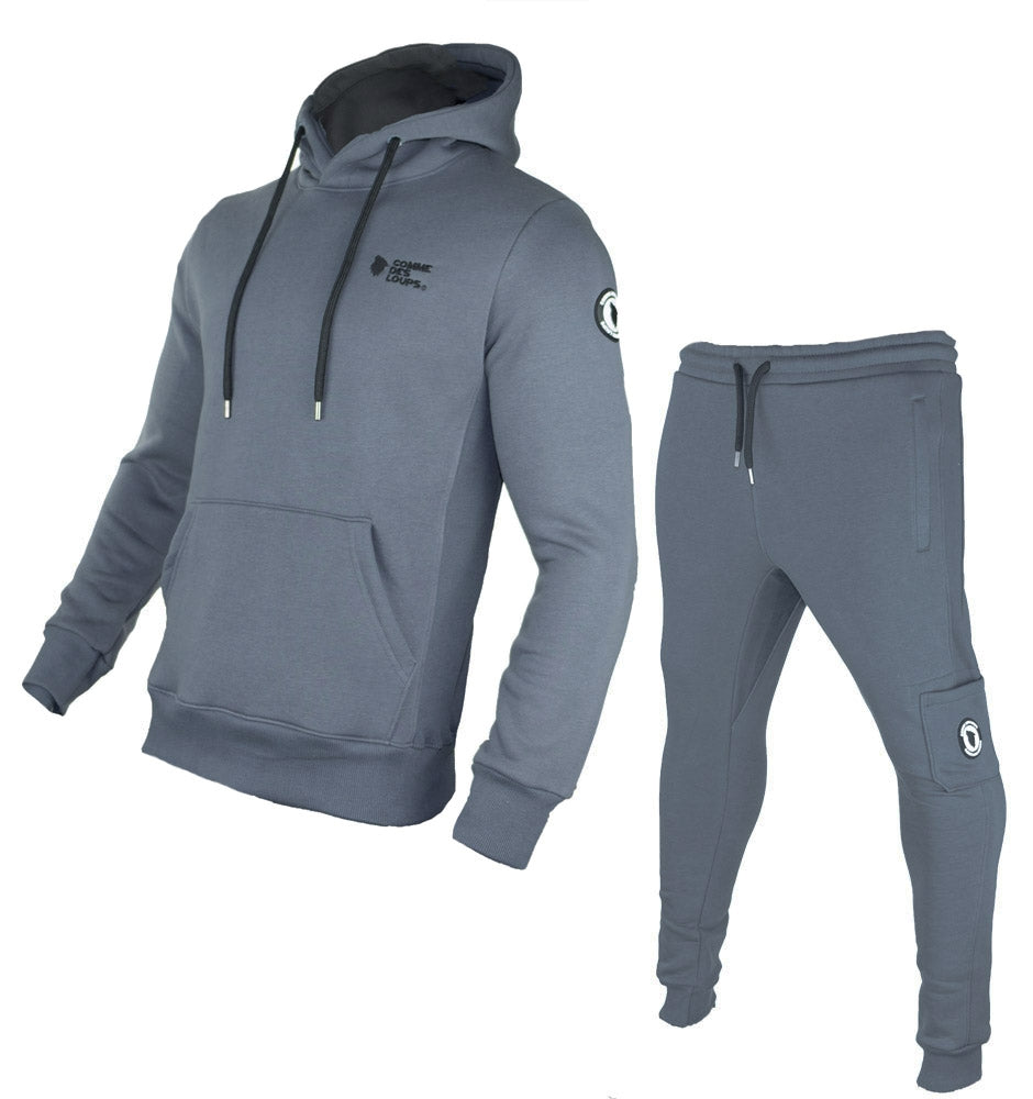 Manhattan Wolves Tracksuit - Gray