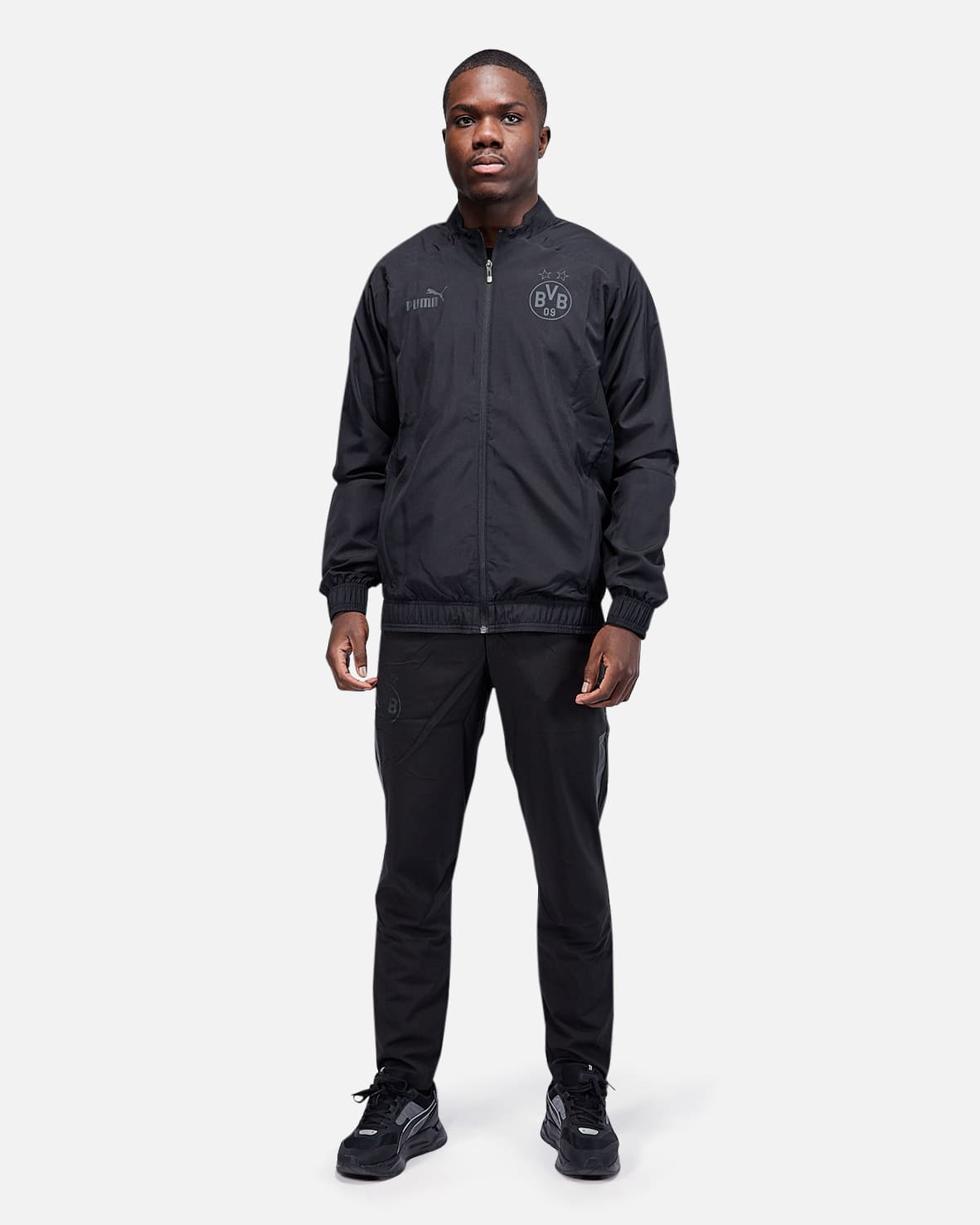 Dortmund Tracksuit Jacket - Black