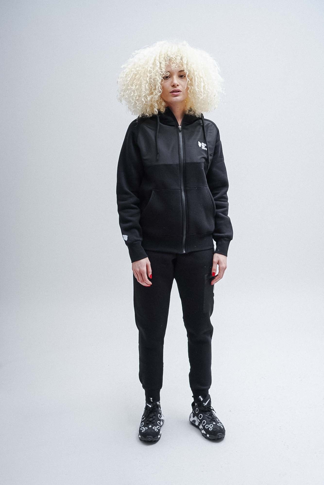 Like Himalayan Wolves Tracksuit - Black