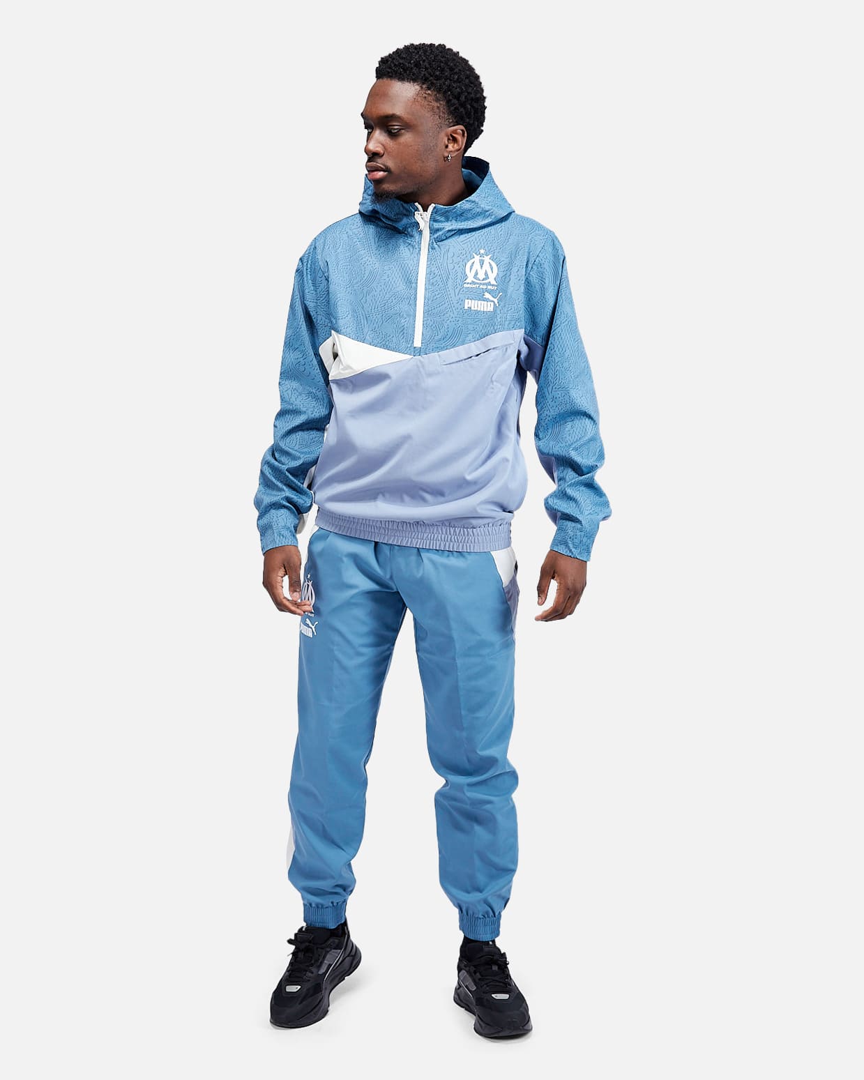Chaqueta cortavientos OM 2022/2023 - Azul