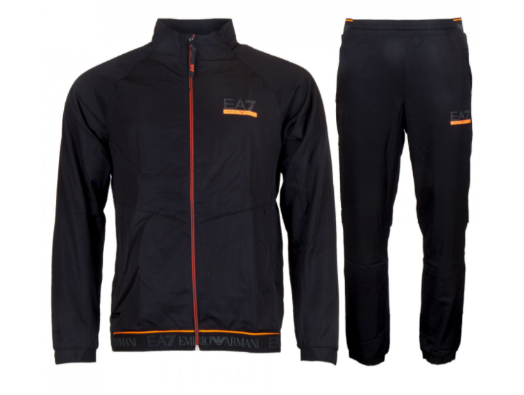 Emporio Armani EA7 Ventus 7 Trainingsanzug - Schwarz