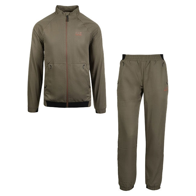 Emporio Armani EA7 Ventus Trainingsanzug – Braun