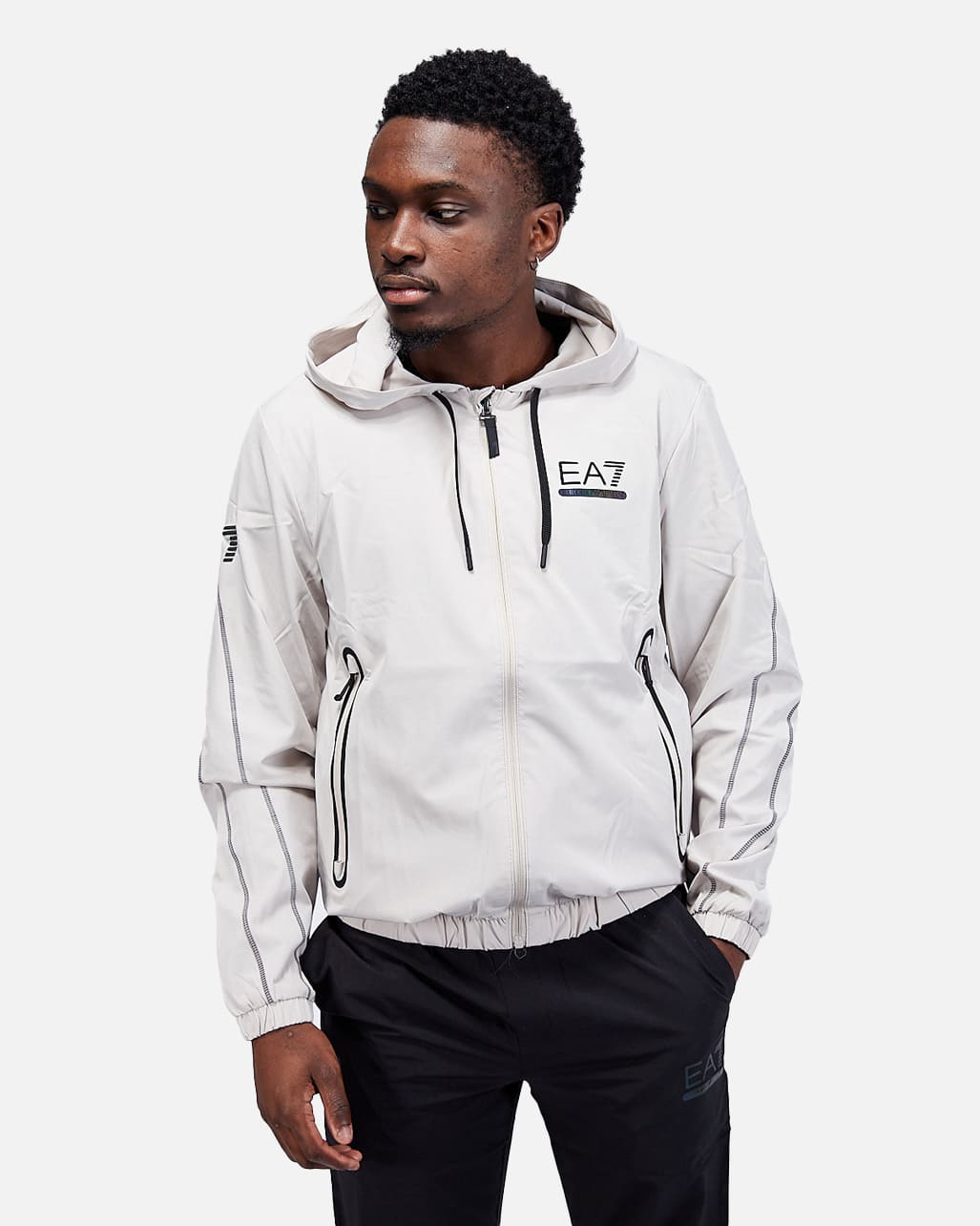 Survêtement EA7 Tracksuit Ventus 7 - Beige/Noir