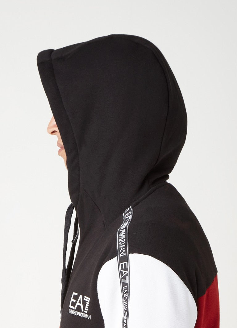 EA7 Venus 7 Tracksuit - Black/Red/White