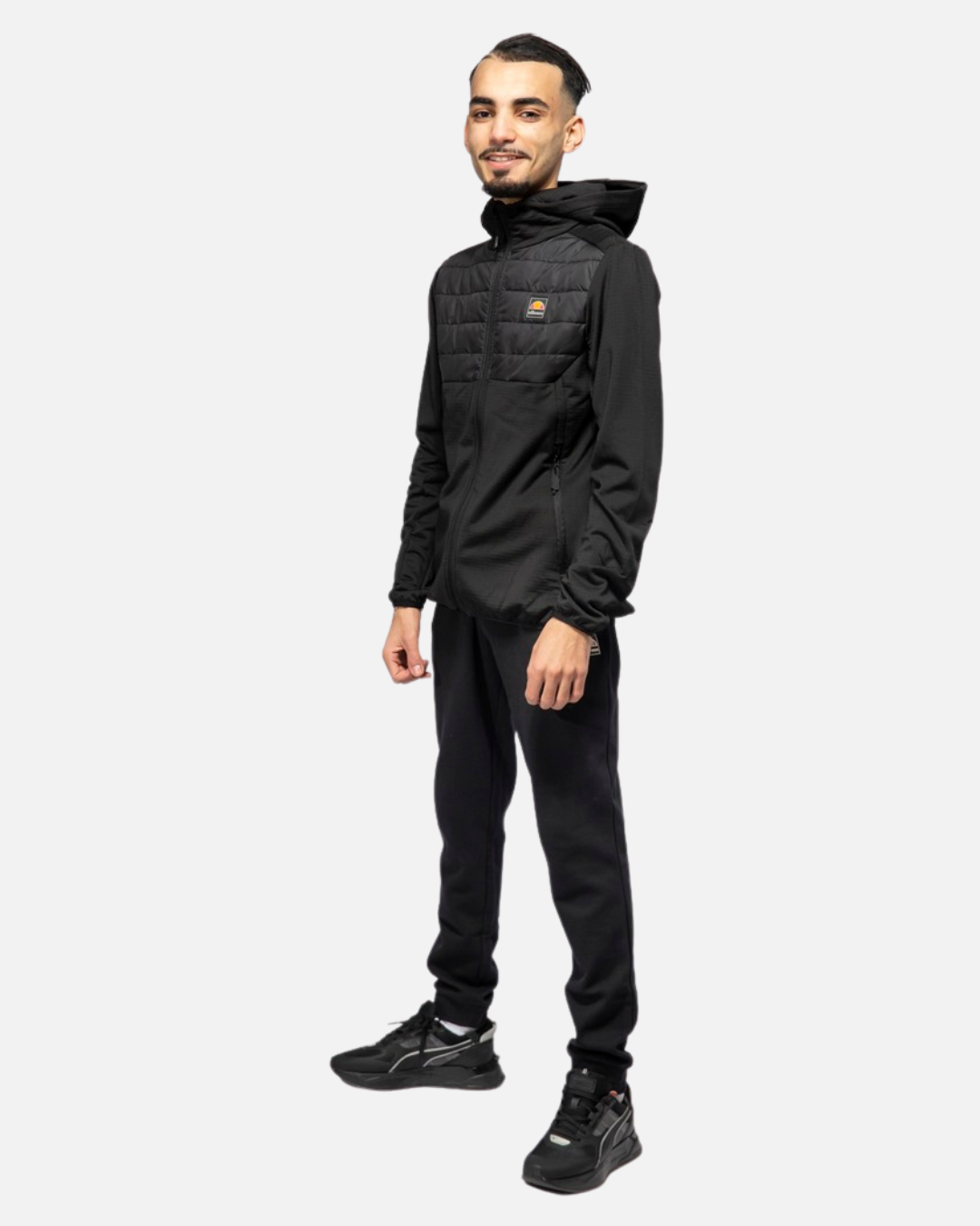 Ellesse Tetria Hooded Jacket - Black