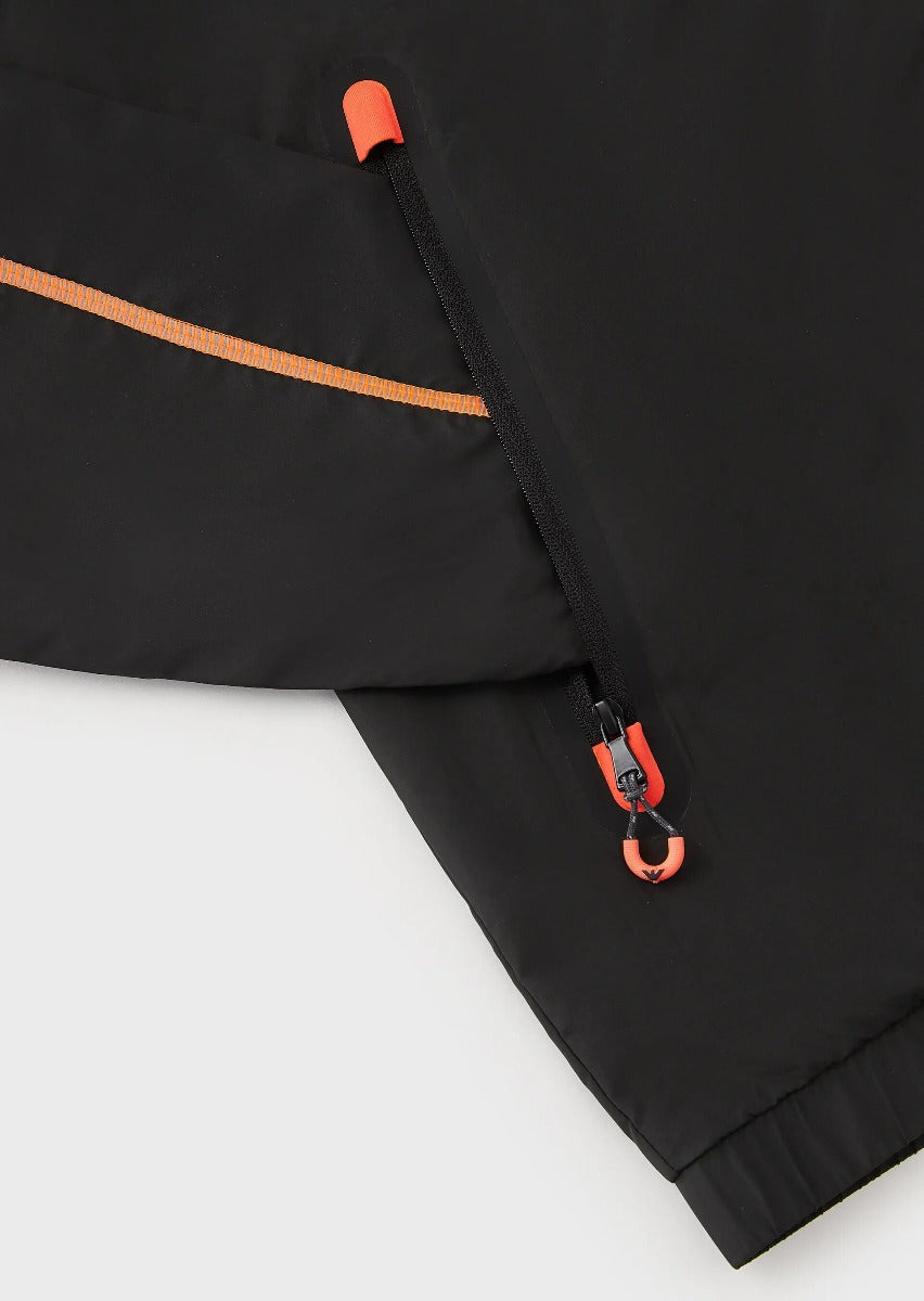 Emporio Armani EA7 Ventus 7 Technical Tracksuit - Black/Orange