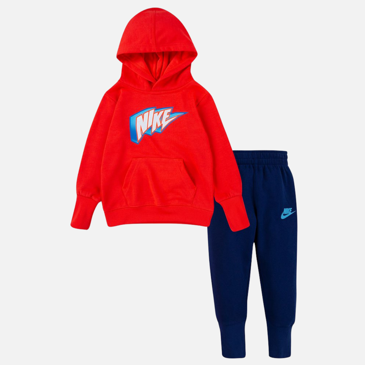 Set tuta da neonato Nike Sportswear - blu/rosso