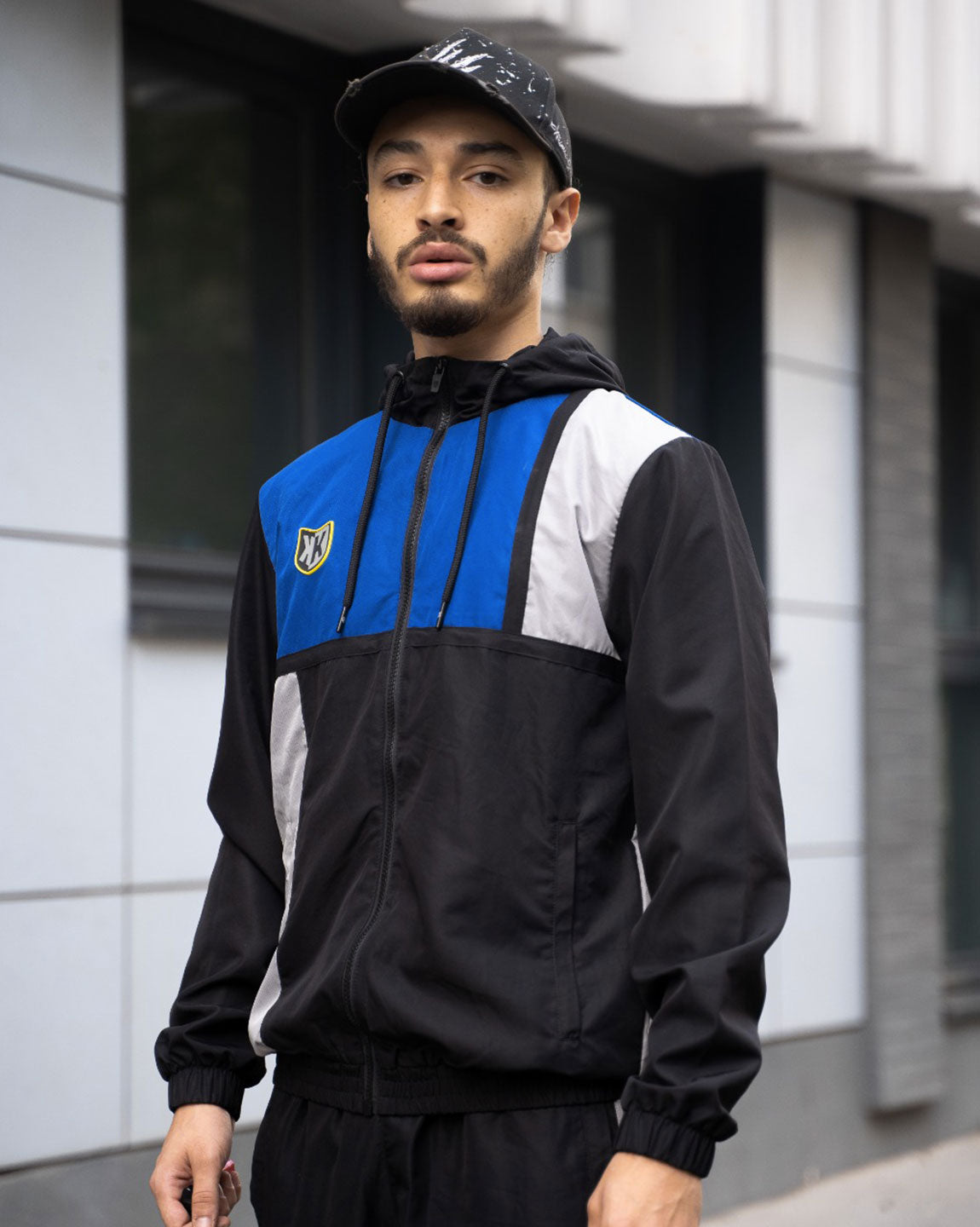 Survêtement FK Diamond VIII - Noir/Bleu/Gris