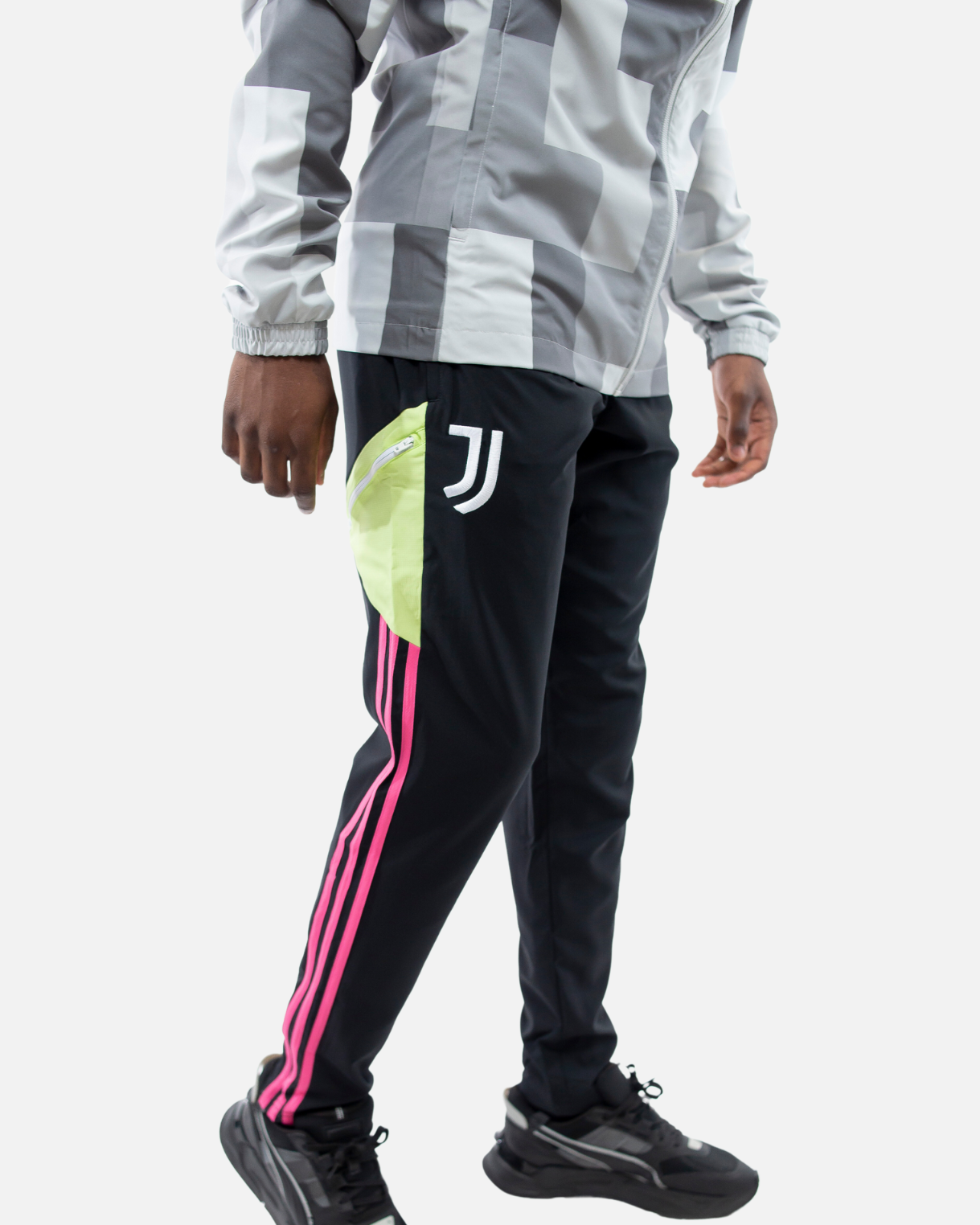Juventus Training Pants 2022 2023 Black Pink Footkorner