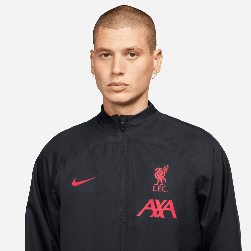 Liverpool Tracksuit 2022/2023 - Black/Red