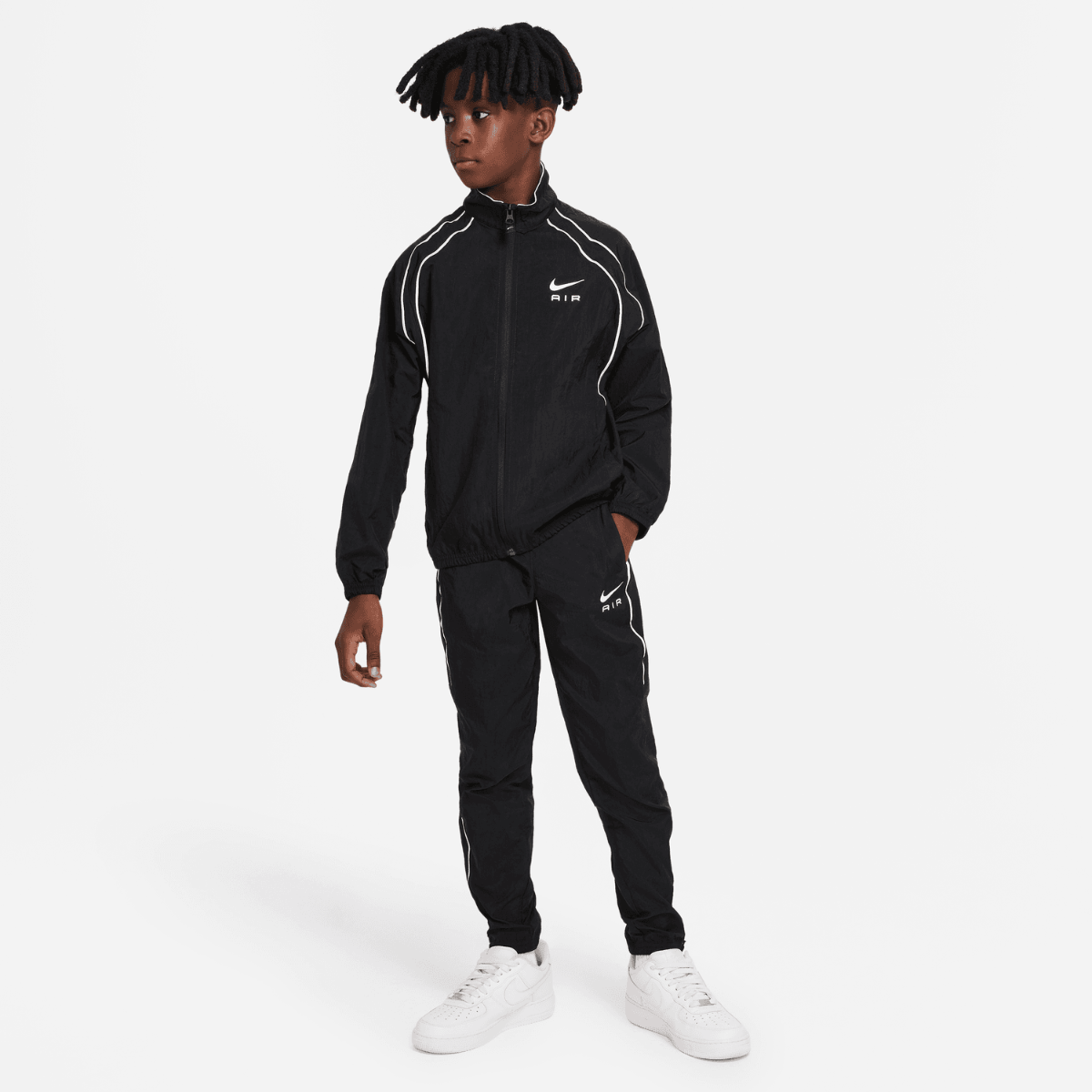 Survêtement Nike Air Junior - Noir/Blanc