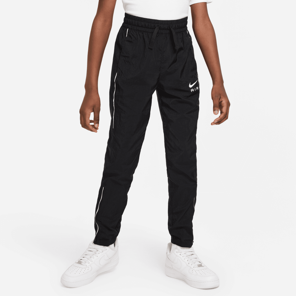 Nike Air Junior-Trainingsanzug – Schwarz/Weiß