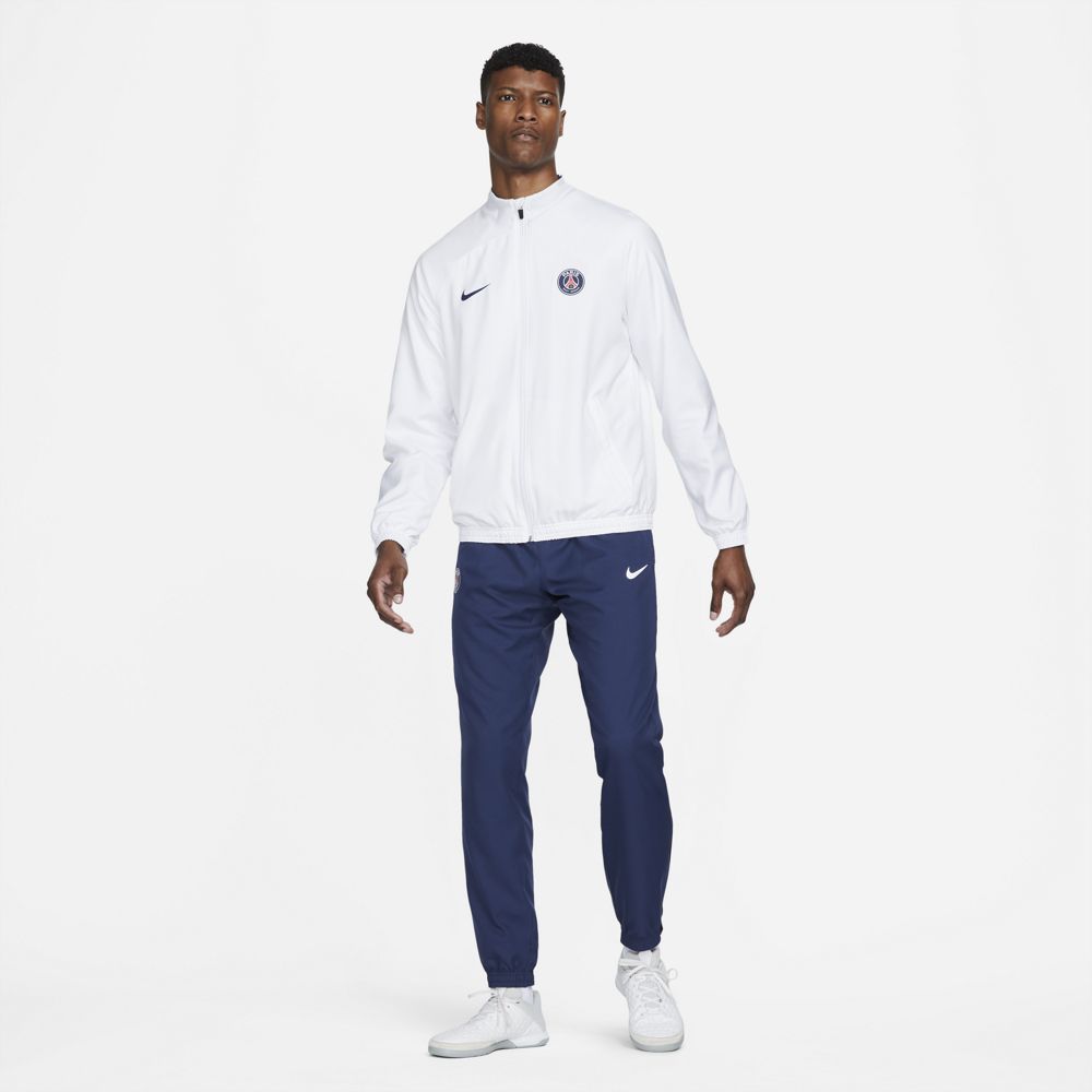 Tuta PSG Strike 2022/2023 - Bianca/Blu