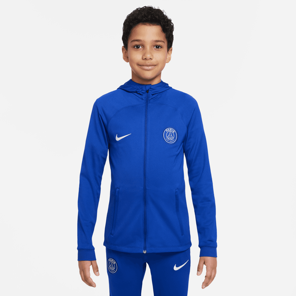 PSG Strike Junior Tracksuit 2022/2023 - Blue/White