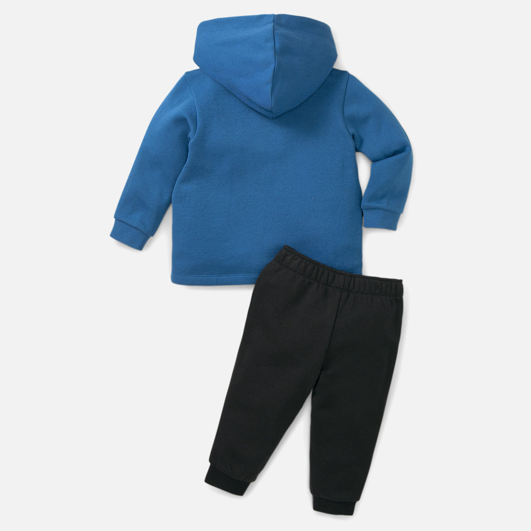 Survêtement Puma Color Block Minicats Bébé - Noir/Bleu/Blanc