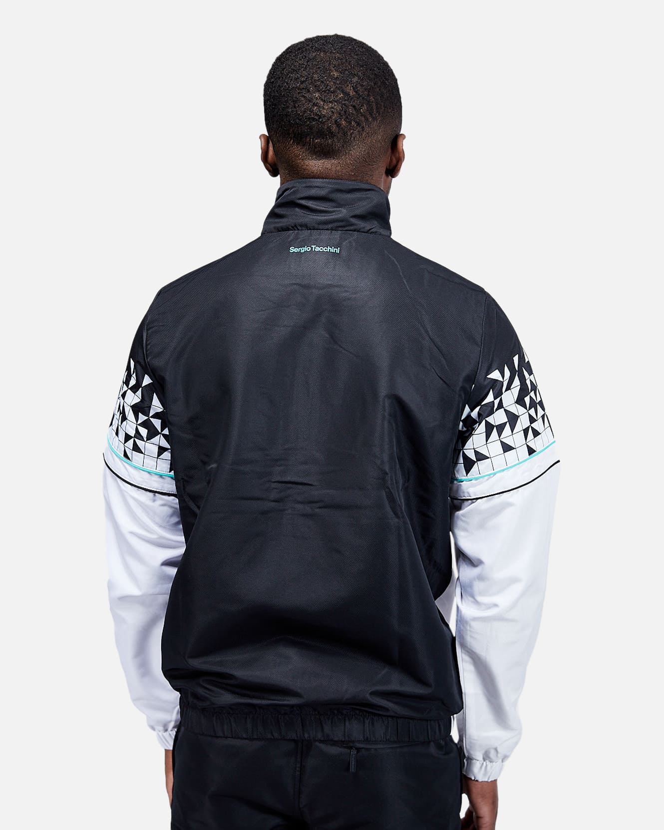 Survêtement Sergio Tacchini Dispersa - Blanc/Noir