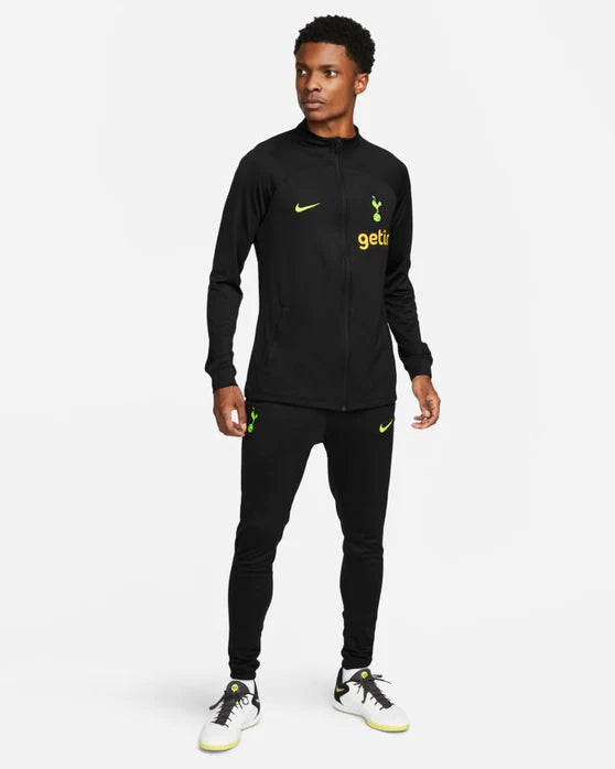 Surv tement Tottenham Hotspur Strike 2022 2023 Noir Jaune