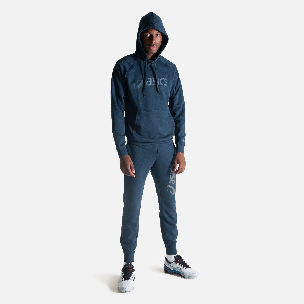 Sweat à capuche Asics - Bleu