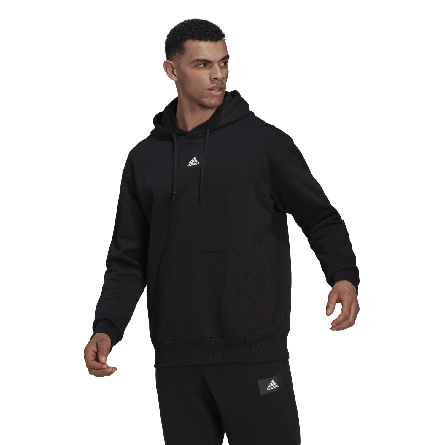Sweat capuche Adidas Essentials Feelvivid Noir Footkorner