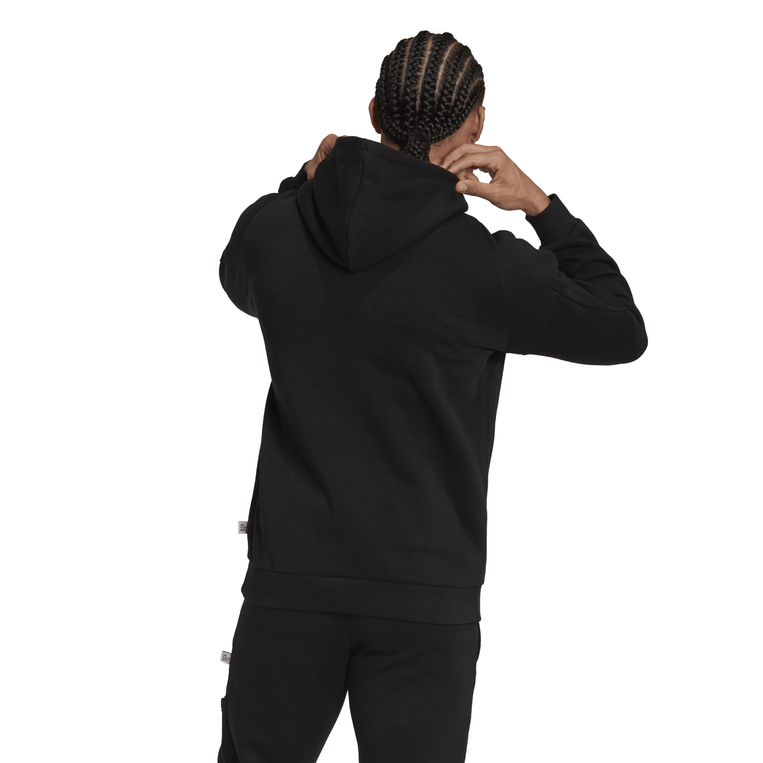 Sweat a capuche Adidas Winter - Noir/Jaune