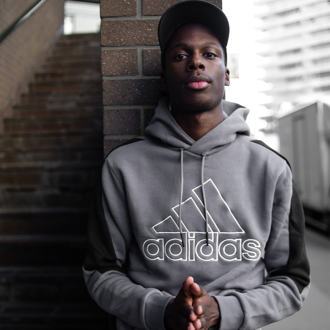 Sweat à Capuche Adidas Sportswear Future Icons - Gris/Noir