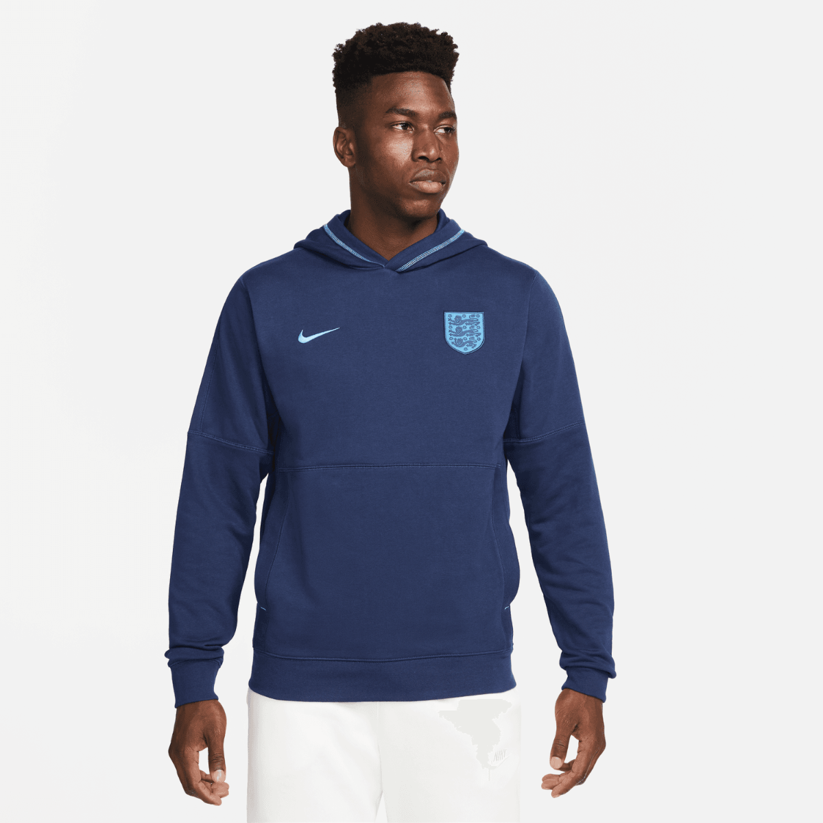 Sweat à capuche Angleterre 2022 - Bleu