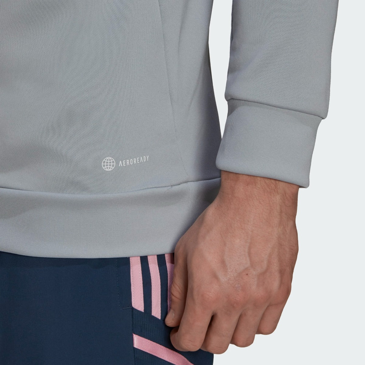 Felpa con cappuccio Arsenal 2022/2023 - Grigio/Rosa