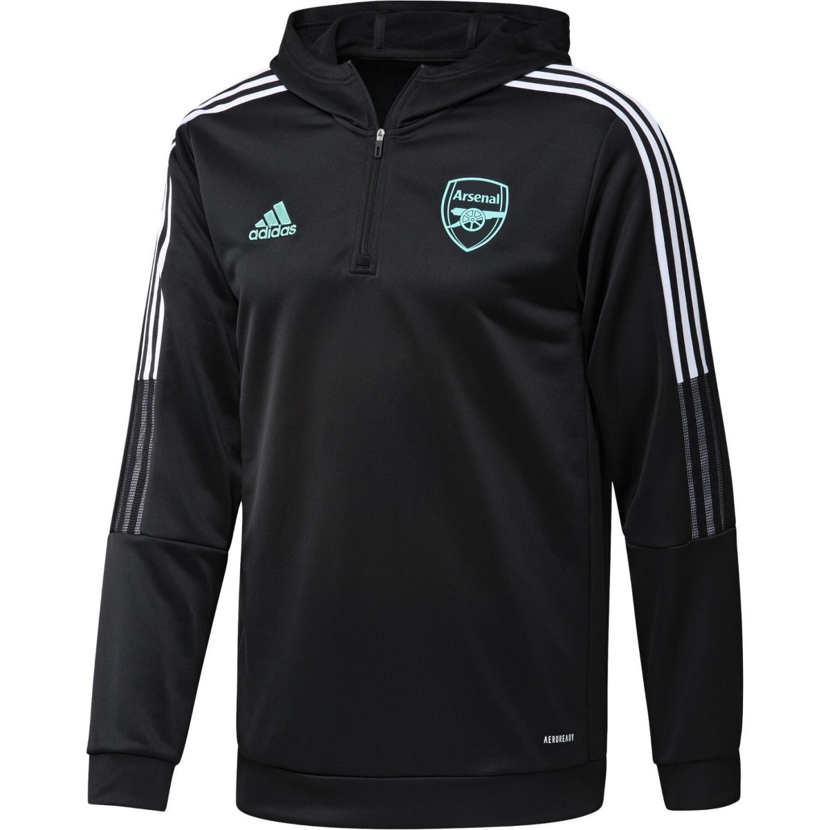 Sweat à capuche Arsenal 2022 - Noir Vert