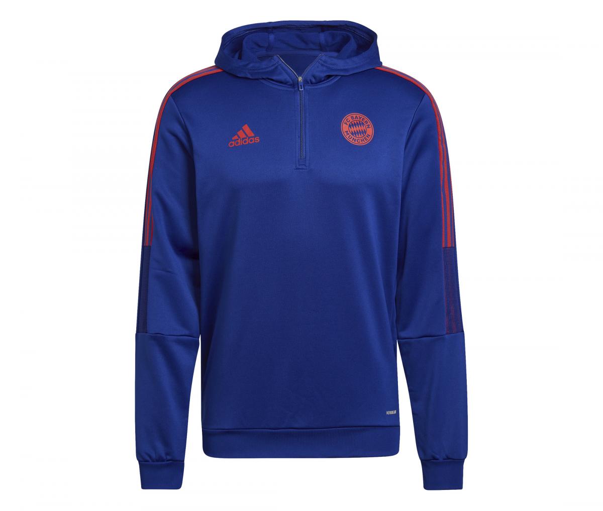 Bayern München Hoodie 2022 – Blau/Rot