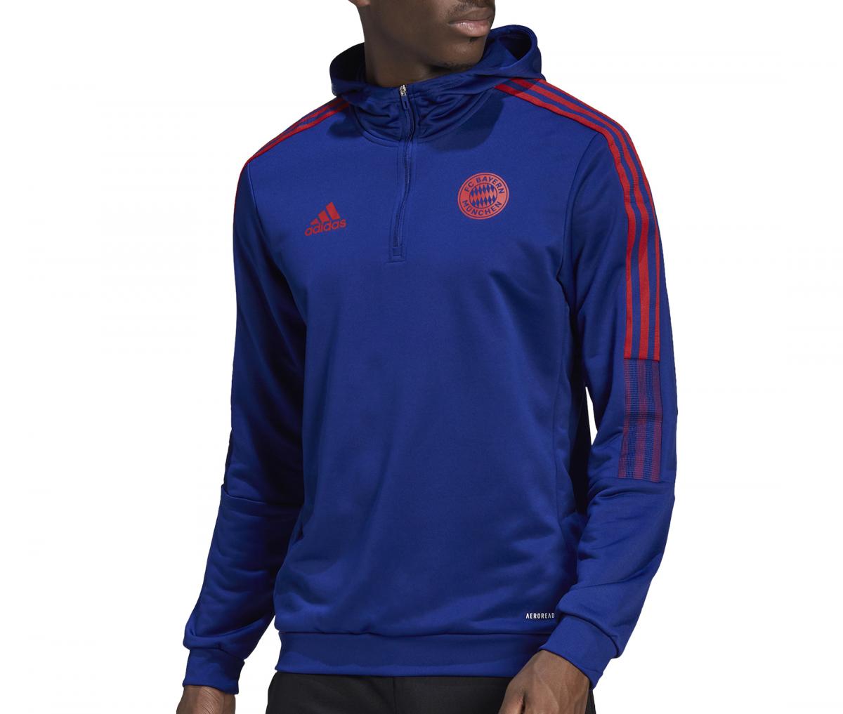 Sweat à capuche Bayern Munich 2022 - Bleu/Rouge