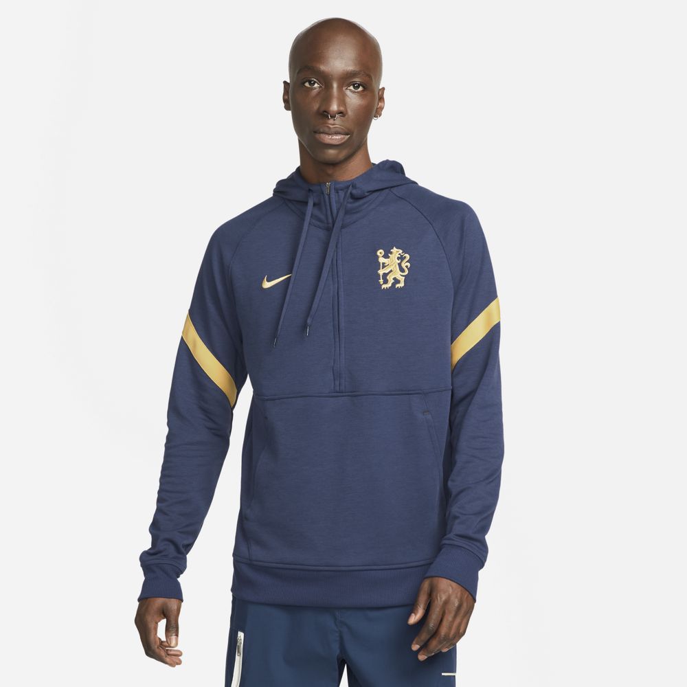 Sweat Capuche Chelsea Travel 2022 - Bleu/Jaune