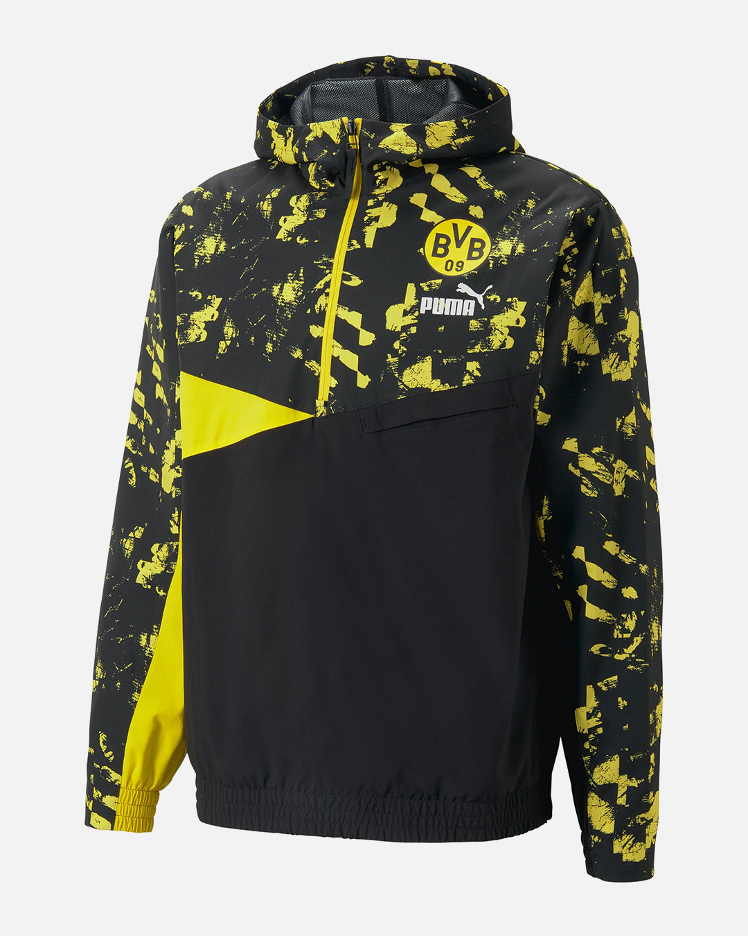 Sweat à capuche Dortmund 2022/2023 - Noir/Jaune