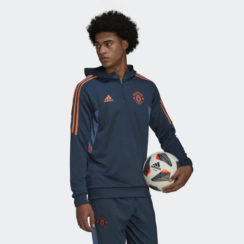 Sudadera Manchester United Condivo 2022/2023 - Azul/Naranja