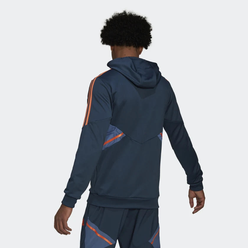 Sweat à capuche Manchester United Condivo 2022/2023 - Bleu/Orange