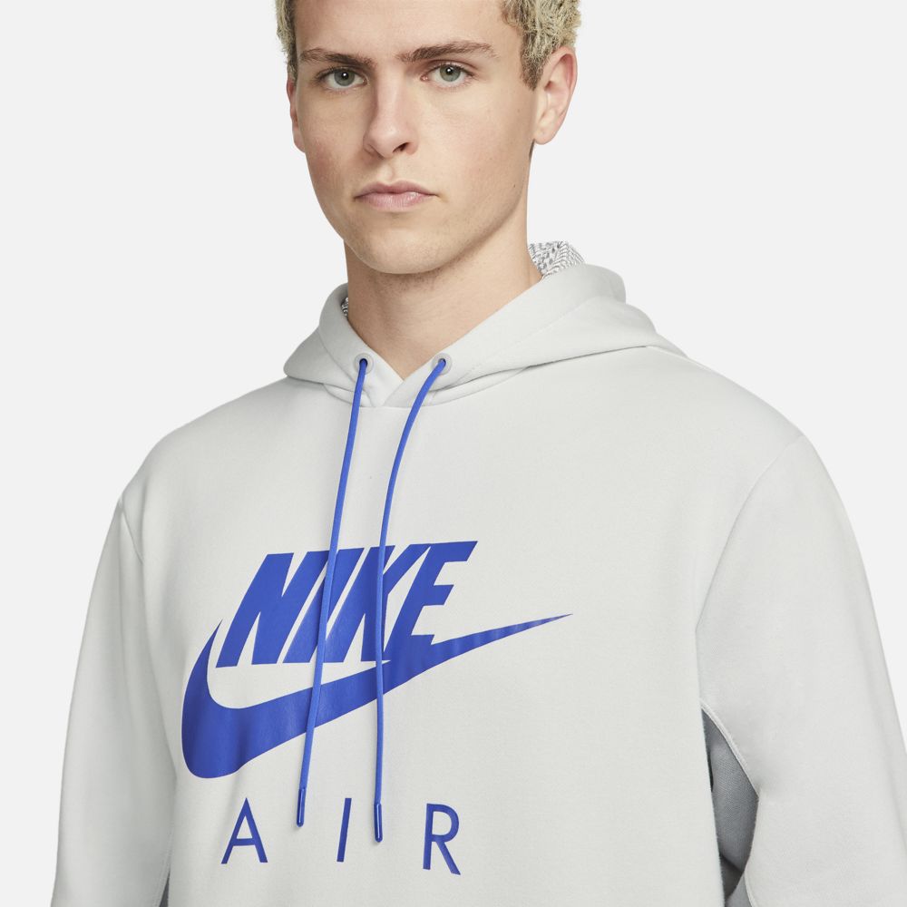 Nike Air Fleece Hoodie - Grey/Blue