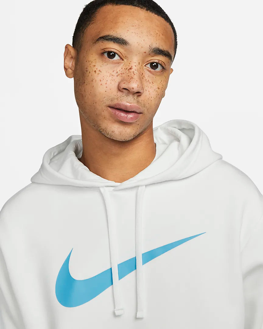 Nike Sportswear Repeat Hoodie - White/Blue/Grey