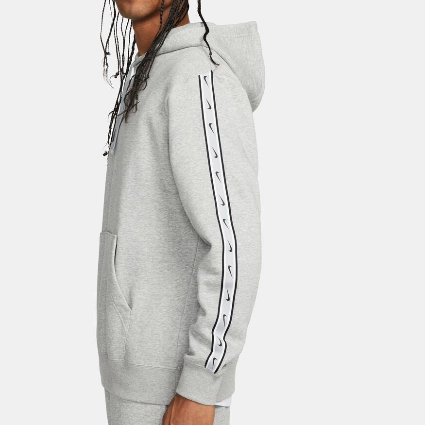 Felpa con cappuccio Nike Sportswear Repeat - grigia/nera